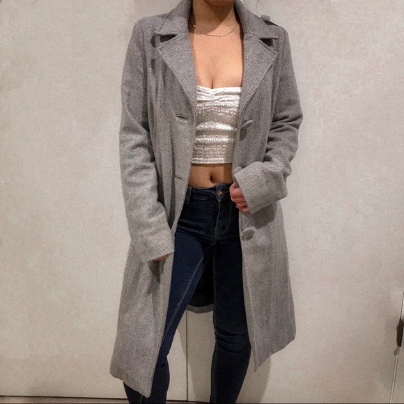 Jackets & Blazers - Merona wool trench coat